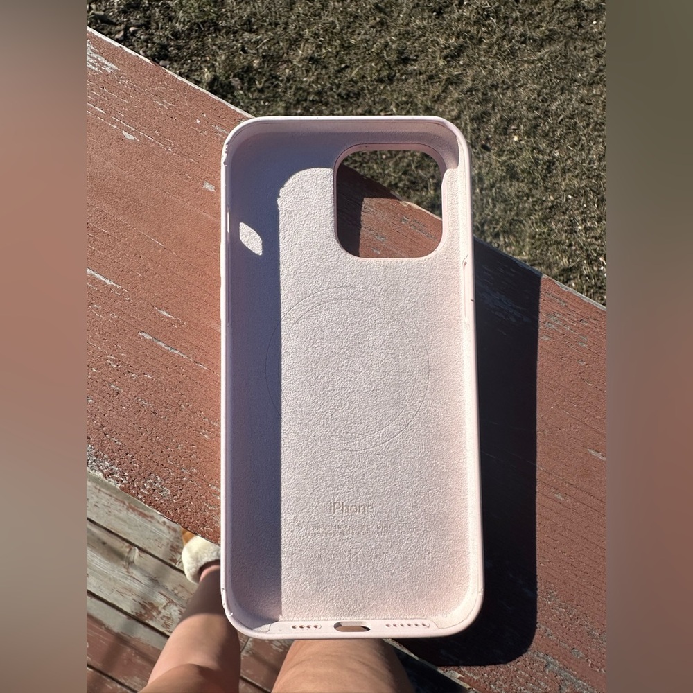 Apple Light Pink iPhone Case - Picture 2 of 6